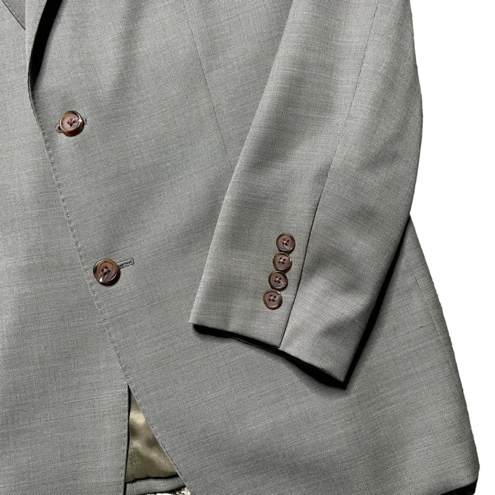 Ralph Lauren Mens Brown Trim Fit Sports Coat Wool Jacket Lined Size 40R